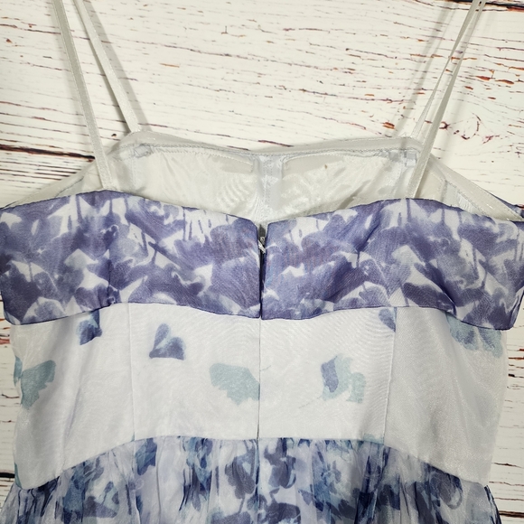 Adrianna Papelle Strapless Floral Gown - Picture 6 of 9